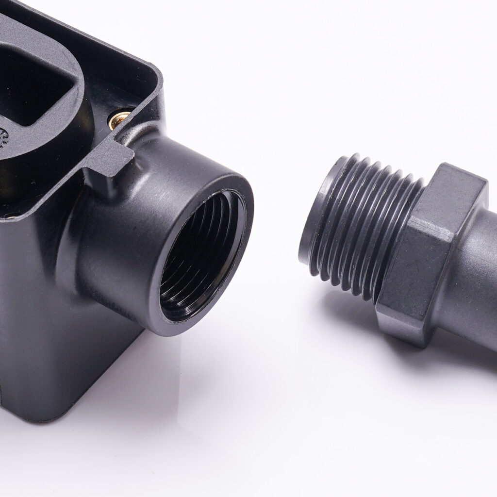 Composants plastiques industriels en grande série de Vallotech
