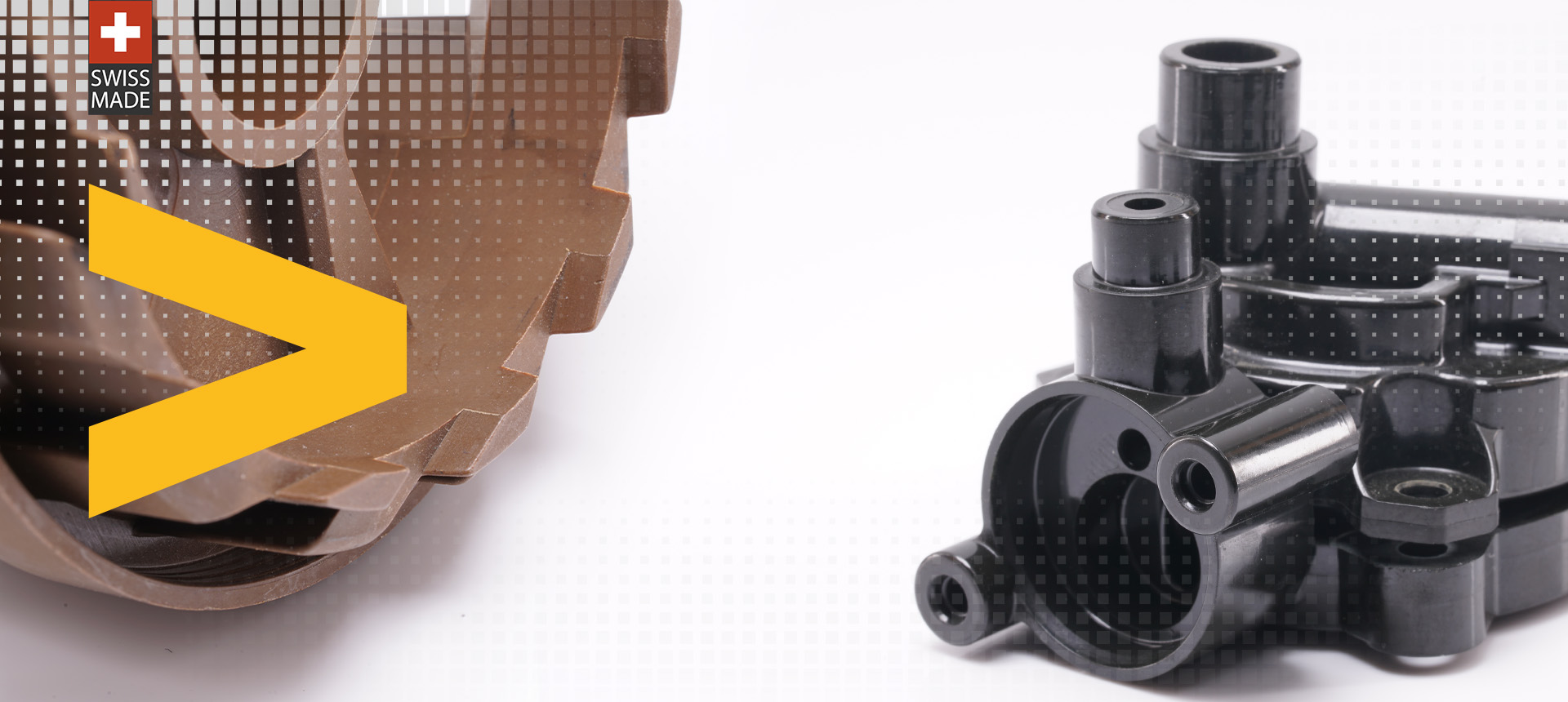 Technical plastic components from Vallotech for automotive, medical and electrical engineering