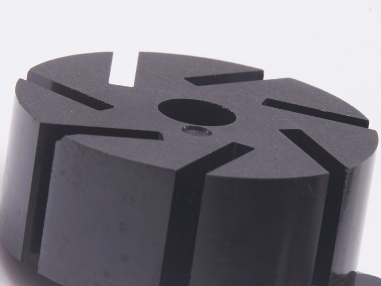 Plastic precision parts for pumps with the tightest dimensional tolerances from Vallotech